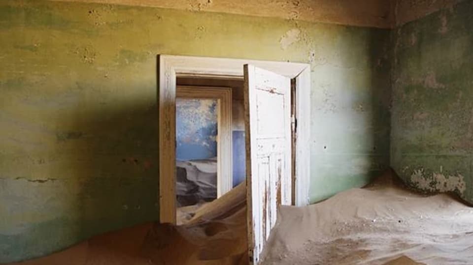Kolmanskop v Namibii